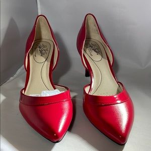 LifeStride Women's Saldana Pump FIRE RED Size 8 M